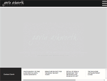 Tablet Screenshot of gavinashworth.com